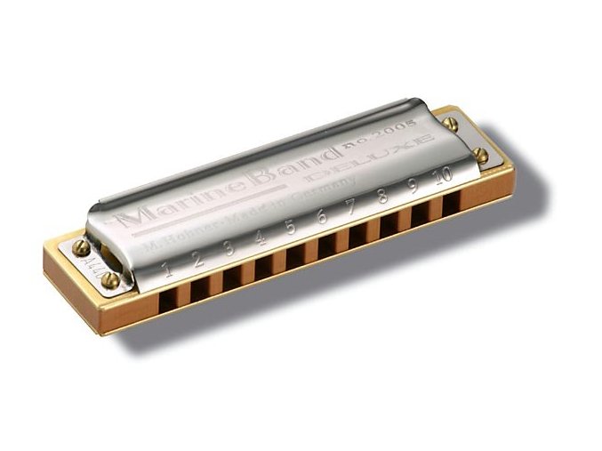 Foukací harmonika Hohner Marine Band Deluxe Eb dur