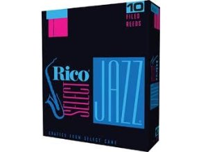 Plátek na altový saxofon RICO Select Jazz č.3M Unfiled