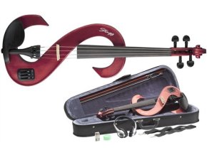 Elektrické housle SET Stagg EVN 4/4 MRD