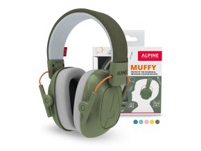 Dětská izolační sluchátka ALPINE Muffy Green