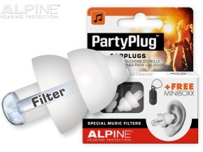 Špunty do uší ALPINE PartyPlug White