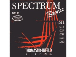 Struny na akustickou kytaru THOMASTIK Spectrum SB111, 011