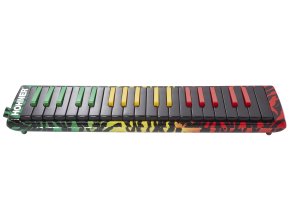 Foukací klávesová harmonika HOHNER Airboard Rasta 37