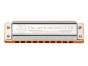 Foukací harmonika HOHNER Marine Band Deluxe E-major