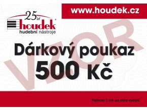 Dárkový poukaz 500 Kč