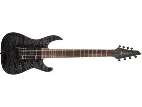 Elektrická kytara Jackson JS32-8Q Dinky Transparent Black
