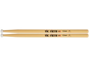 Hickorové paličky VIC FIRTH Corpsmaster® Multi-Tenor stick -- nylon tip
