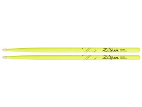 Hickorové paličky ZILDJIAN 5A Acorn Wood Neon Yellow