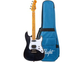 Flight Pathfinder Tenor TBK Rock Series Electric Ukulele 1