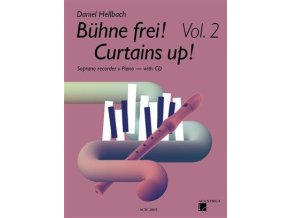Bühne Frei Curtains Up - Vol. 2 pro zobcovou flétnu a klavír