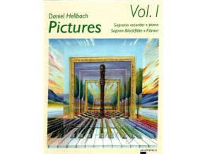 Pictures 1 + CD sopránová zobcová flétna a klavír od Daniel Hellbach