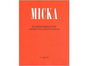 24580 elementarni etudy s doprovodem druhych housli josef micka