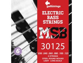 Struny na 6. strunnou baskytaru Galli Magic Sound MSB30125