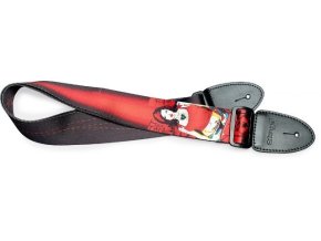 Kytarový popruh Stagg Ste Pinup Red