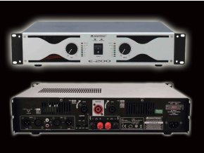 Dvoukanálový zesilovač Omnitronic E-200
