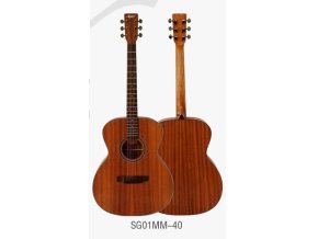Aiersi SG01MM-40 - Akustická kytara