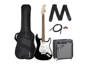 Kytarový set FENDER SQUIER Stratocaster Pack Laurel SSS