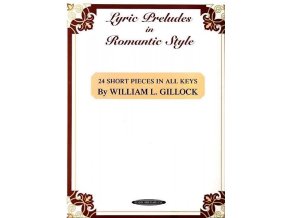 32437 william gillock lyric preludes in romantic style