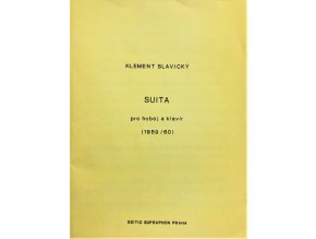 32566 klement slavicky suita pro hoboj a klavir 1959 60