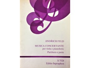 33682 koncertantni hudba pro violu a klavir jindrich feld