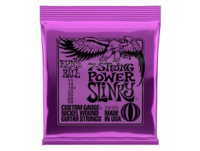 Struny na kytaru Ernie Ball 7-string Power Slinky EB 2620