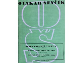 35182 skola houslove techniky op 1 sesit 2 otakar sevcik