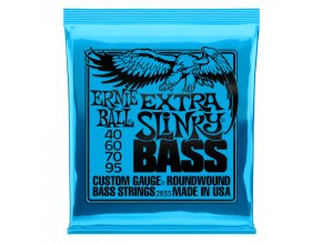 Struny na baskytaru Ernie Ball Extra Slinky Bass EB 2835