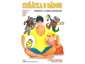 35566 kuratka s dadou pisnicky s omalovankami