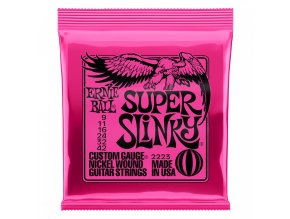 Struny na elektrickou kytaru Ernie Ball SuperSlinky EB 2223