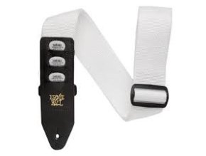 Kytarový popruh s držáky na trsátka Ernie Ball 4259 - white