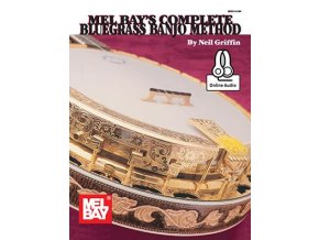 41140 noty na banjo complete bluegrass banjo method