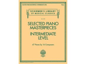 41323 selected piano masterpieces intermediate level