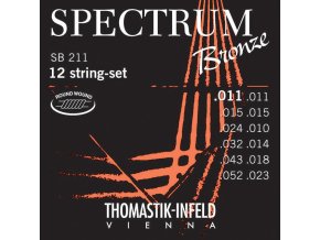 Struny pro dvanáctistrunn. kytaru -Thomastik SPECTRUM SB211
