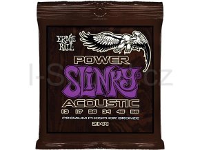 Struny na akustickou kytaru Ernie Ball Power Slinky 2144