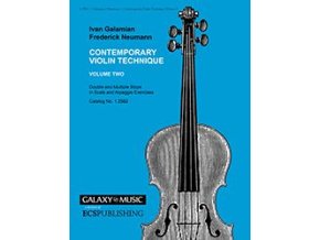 47859 noty pro housle the galamian contemporary violin technique vol 2