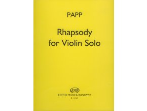48039 noty pro housle rhapsody for violin solo