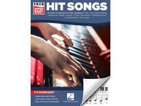 49947 noty pro piano hit songs super easy songbook