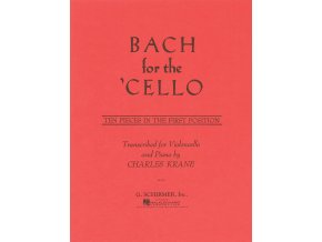 51909 noty pro cello bach for the cello