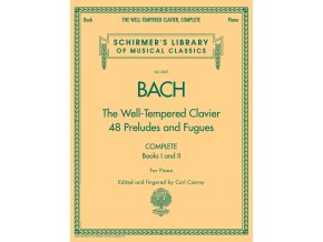 51993 noty pro piano the well tempered clavier complete