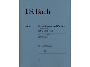 52242 noty pro housle sechs sonaten und partiten violine solo