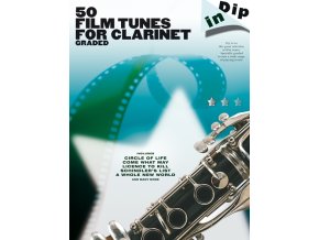 53997 noty pro klarinet dip in 50 film tunes for clarinet