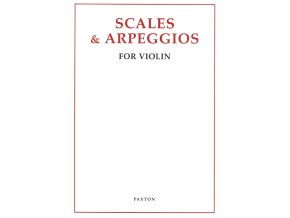 54747 noty pro housle scales and arpeggios for violin