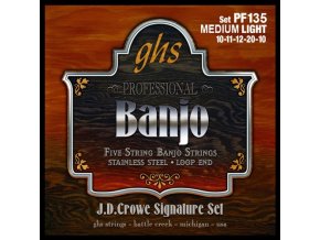 Struny na banjo GHS PF 135