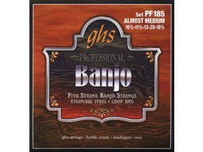 Struny na banjo GHS PF 185