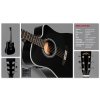 Akustická kytara Sigma Guitars DMC-1E-BK