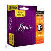 elixir nanoweb phosphor bronze custom light 3 pack