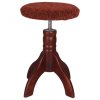 Otočná klavírní židle Skotnica, mahagon