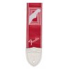 Kytarový popruh FENDER Monogrammed - Candy Apple Red