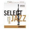 Plátek na sopránový saxofon RICO Select Jazz č.4M Unfiled
