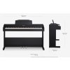 Digitální piano ROLAND RP-102 BK